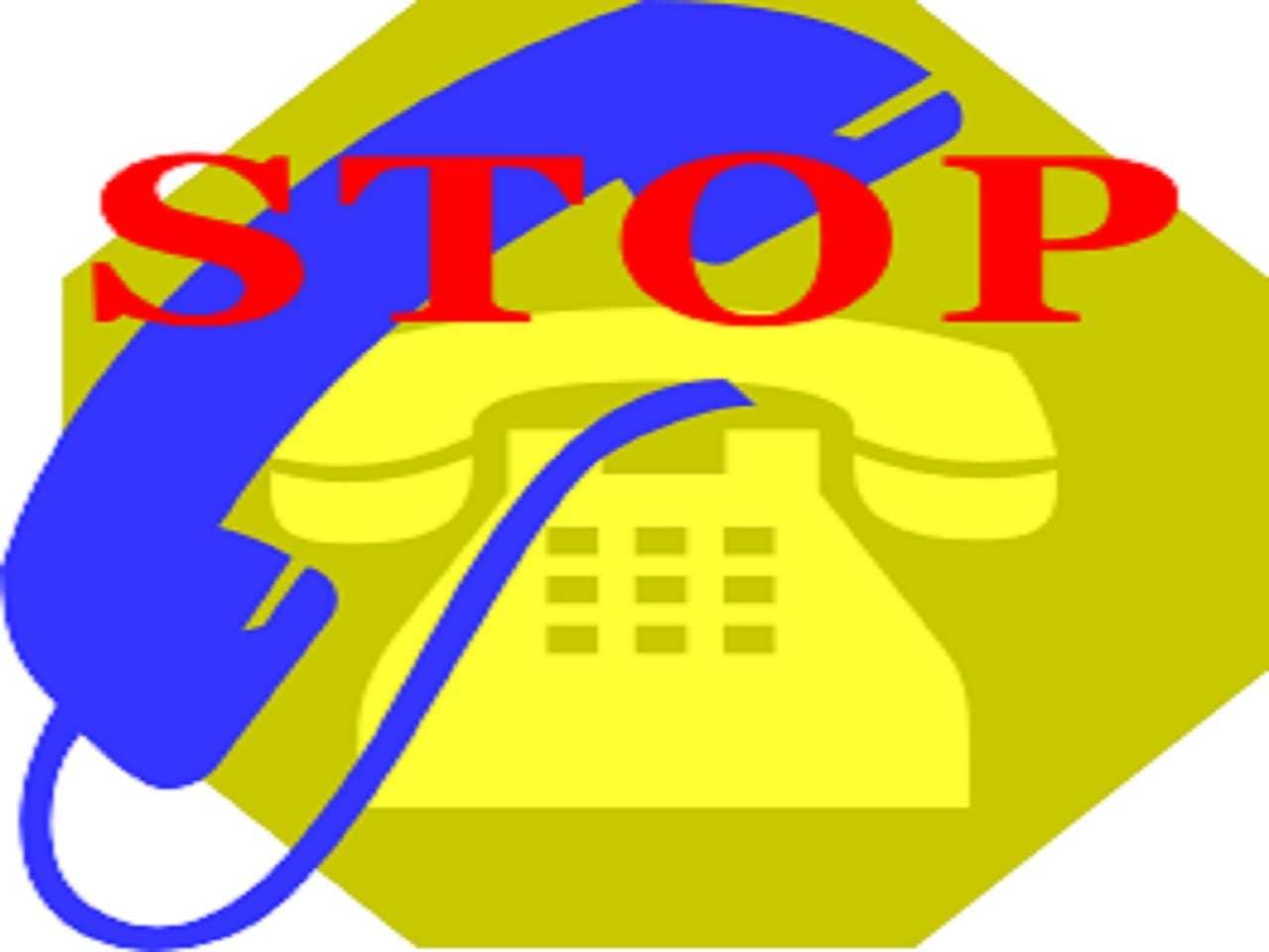 Stop telefonate