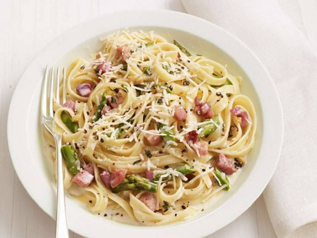 pasta asparagi pancetta