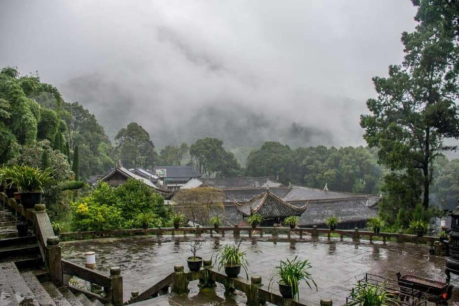 luoghi piovosi al mondo Sichuan Cina